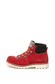 Olang, Ghete de piele intoarsa Merano, Rosu, 38 Olang, Ghete de piele intoarsa Merano, Rosu, 38