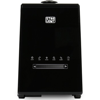 Umidificator de aer Star-Light UHS-5310BL, rezervor 5.3L, Display digital, Ionizare, Abur cald/rece, Timer, Telecomanda, Negru Umidificator de aer Star-Light UHS-5310BL, rezervor 5.3L, Display digital, Ionizare, Abur cald/rece, Timer, Telecomanda, Negru