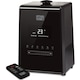 Umidificator de aer Star-Light UHS-5310BL, rezervor 5.3L, Display digital, Ionizare, Abur cald/rece, Timer, Telecomanda, Negru