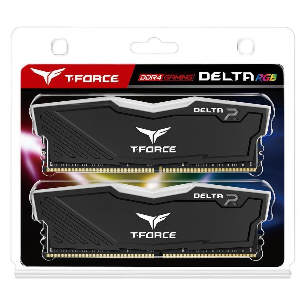 Memorie Team Group T-Force Delta RGB Black DDR4 - 16GB (2x8GB