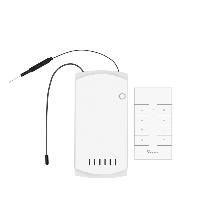 Ventilátor Automatizálási Relé Sonoff IFan0, Mobiltelefonon vezérlő funkcióval, Hangvezérlés