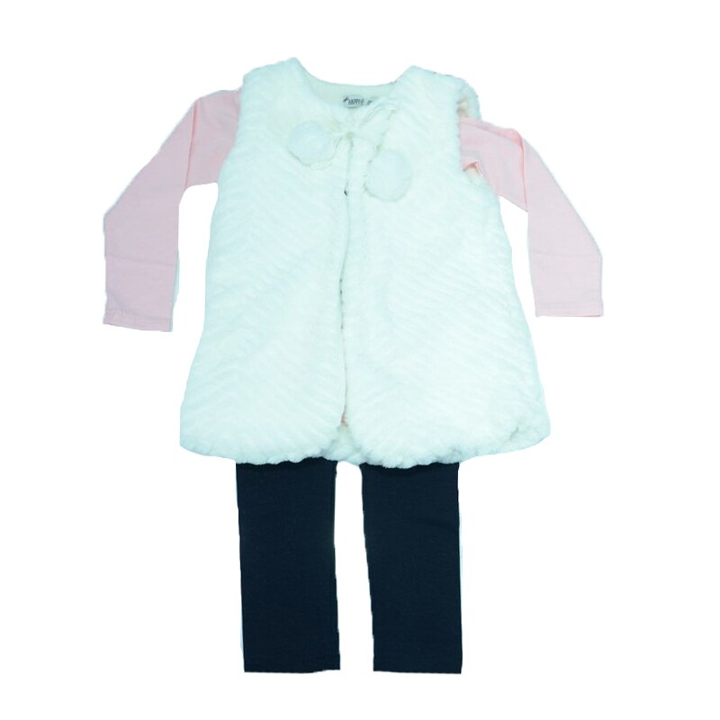 Compleu 3 piese pentru fete Happy House HH196R, Multicolor