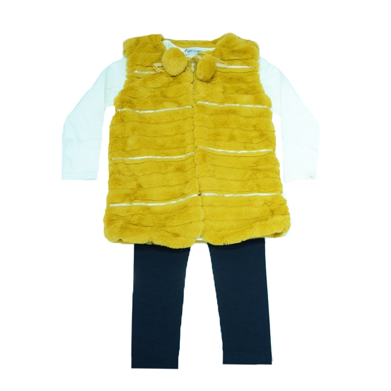 Compleu 3 piese pentru fete Happy House HH197GA, Multicolor