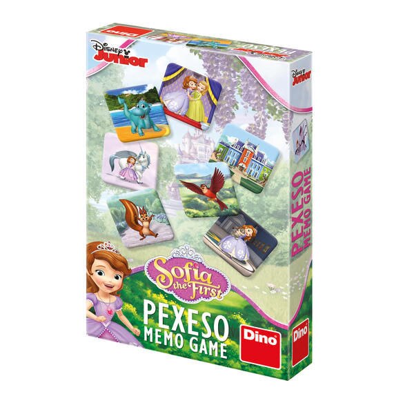 Joc de memorie Printesa Sofia Dino Toys, 4 ani+