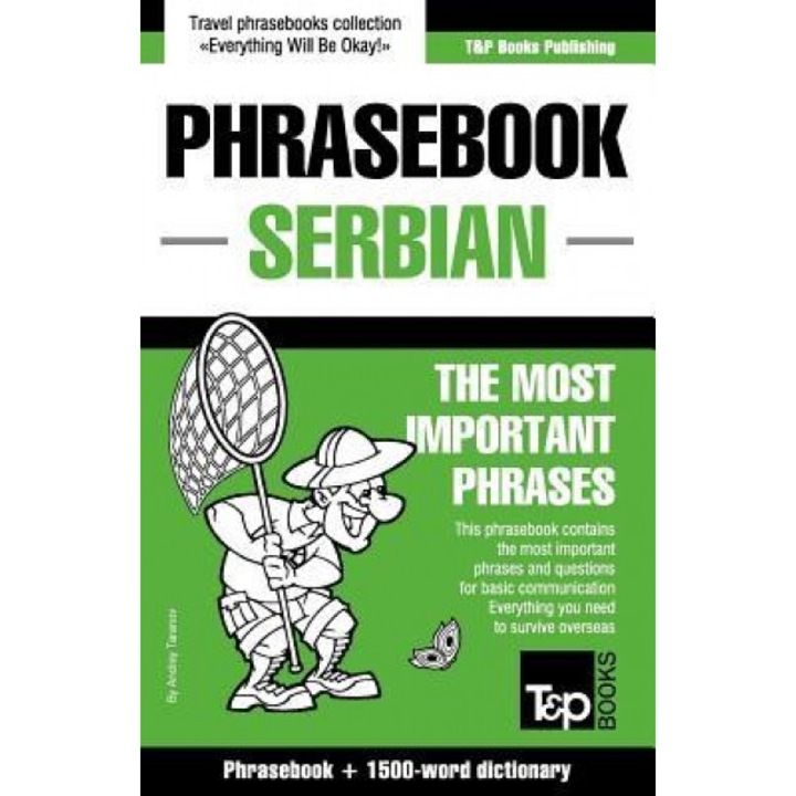 English-Serbian Phrasebook and 1500-Word Dictionary, Andrey Taranov (Author)