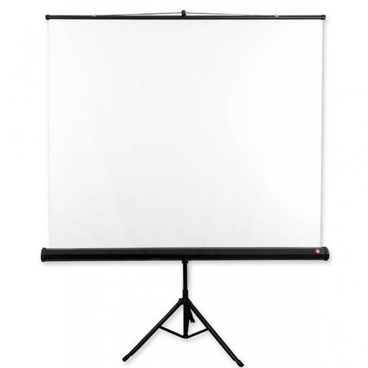 Проекторен екран 112" Avtek Tripod Standard 200, 200 х 200 cm, 1:1, Бял 1EVT04