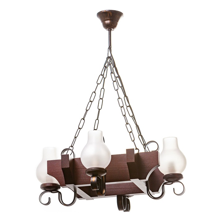 Lustra QUEEN 4x40w finisaj wenge