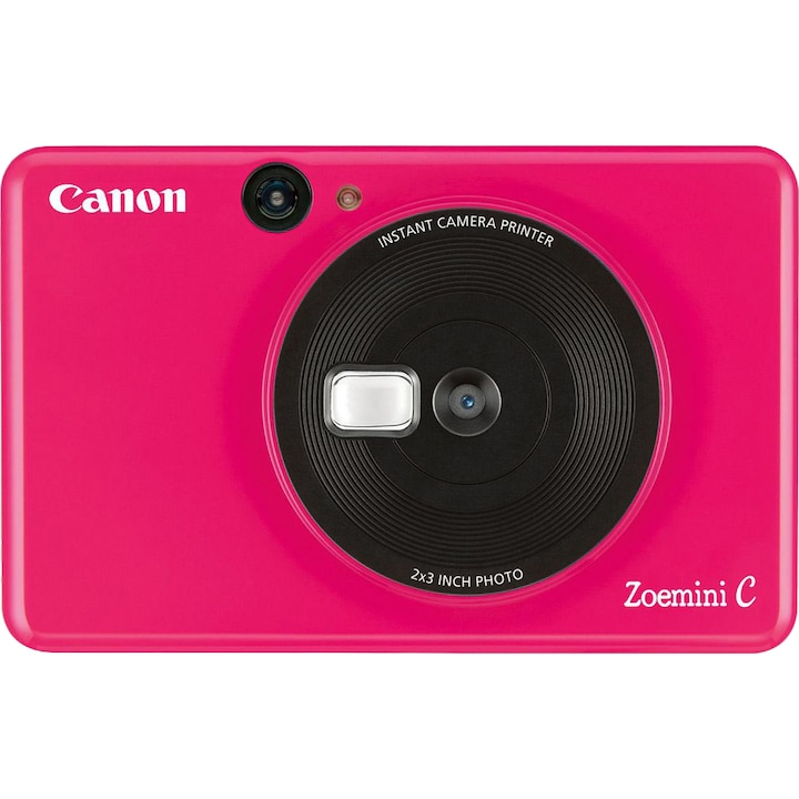 Фотоапарат за моментни снимки Canon ZoeMini C, Розов