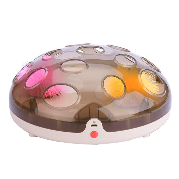 Jucarie interactiva pentru pisici Miau Miau Crazy Toy