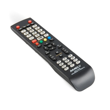 Telecomanda Universala Amely AD-UL038, cu Functii Multimedia Compatibila cu Televizoarele Smart, Negru Telecomanda Universala Amely AD-UL038, cu Functii Multimedia Compatibila cu Televizoarele Smart, Negru