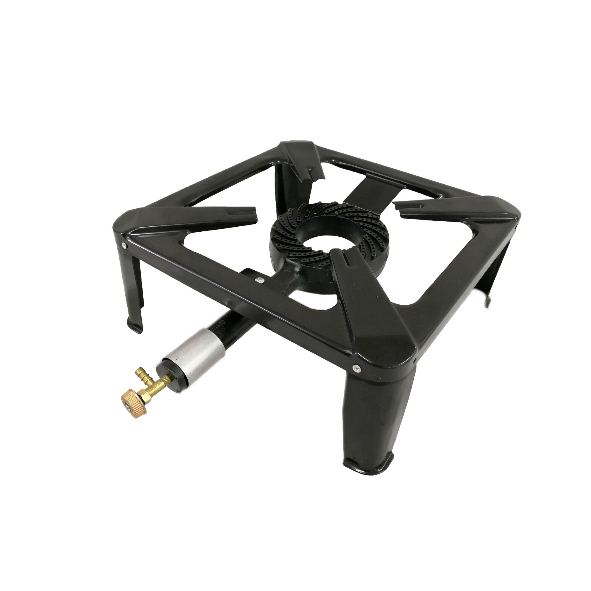 Pirostrie cu patru picioare patrata din tabla, arzator din fonta, MFE 1700 Model 2019