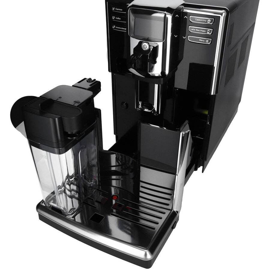 Espressor Automat Philips Ep5360/10 Seria 5000, Sistem De Lapte Lattego, 5  Bauturi, 5 Setari Intensitate, 5 Trepte Macinare, Rasnita Ceramica, Piano  Black - Emag.Ro