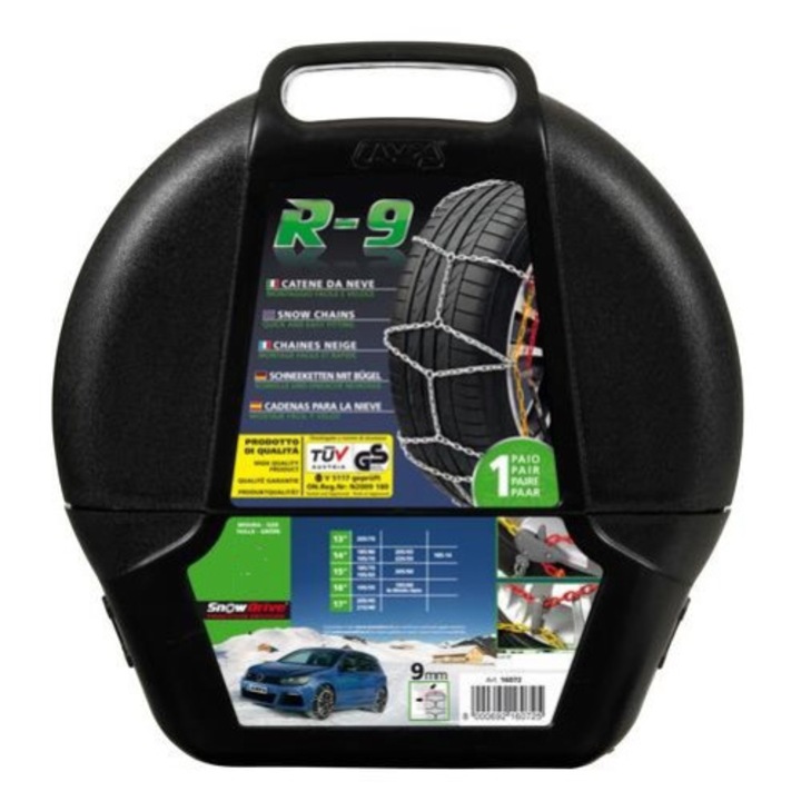 Lampa R-9, 100-as méretű hólánc - pár