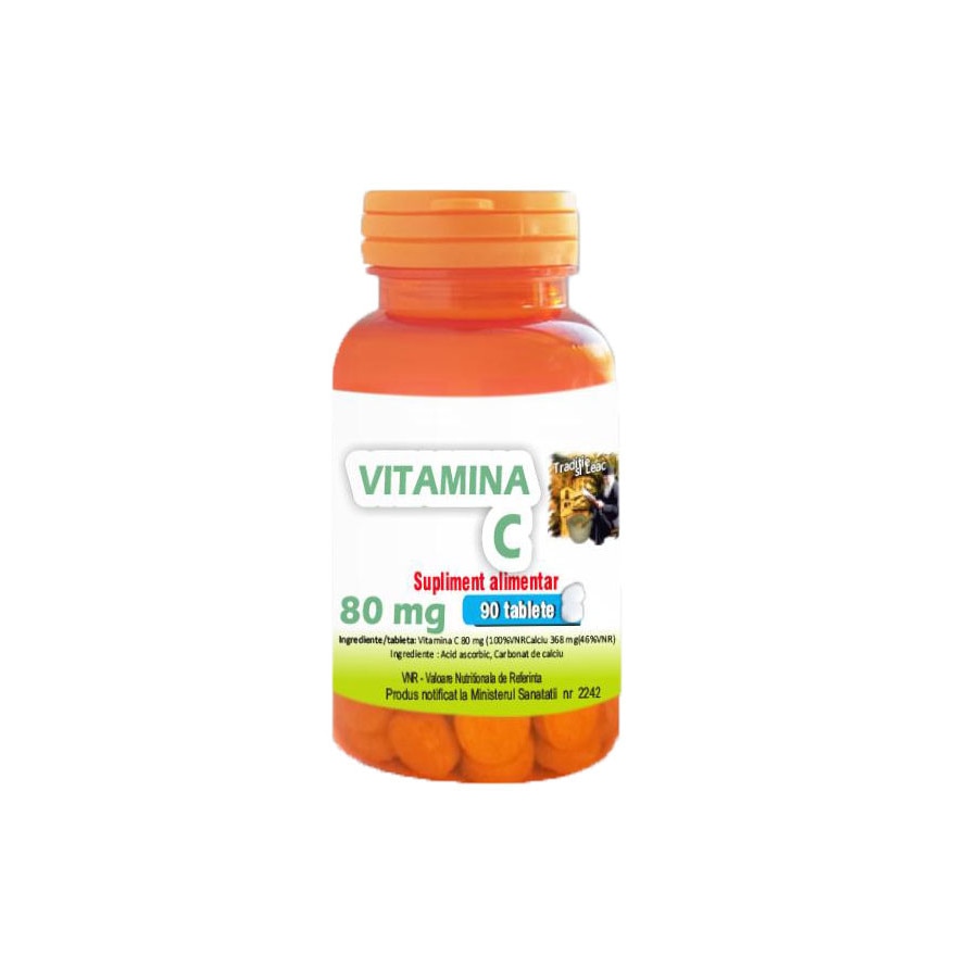 Vitamina C, 90 tablete