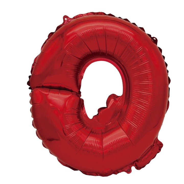 Балон от метално фолио, Mirific Party, буква Q, 40 см, червен