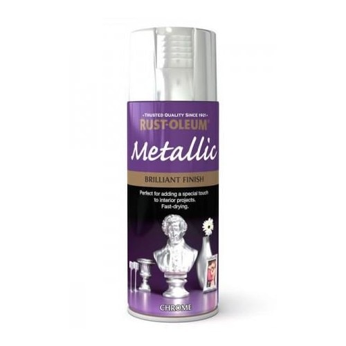 Vopsea spray metalizata bright silver 400ml