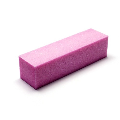 Pila Buffer cu 4 fete, MoonbasaNails, Roz