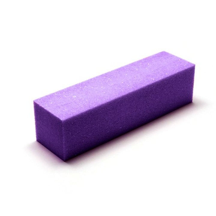 Pila Buffer cu 4 fete, MoonbasaNails, Violet