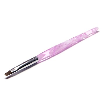 Pensula metalica pentru unghii MoonbasaNails, Z010-2, Roz Pensula metalica pentru unghii MoonbasaNails, Z010-2, Roz