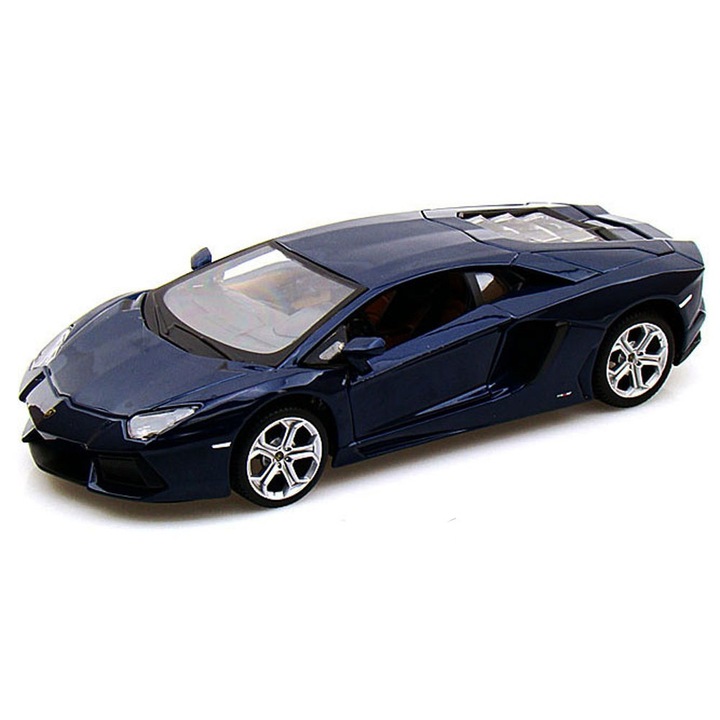 Количка Maisto Metallic Car 1:24 Special Edition, Lamborghini Aventador LP700-4 Hard Top Blue