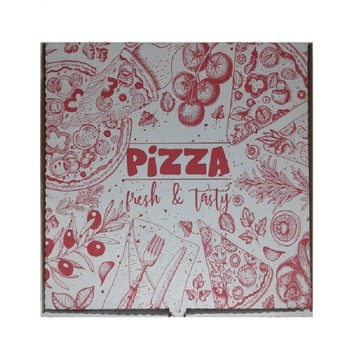 Cutii Pizza Albe, Model  Cutii Pizza Albe, Model