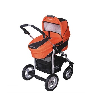 Carucior 2 in 1 Coneco TOLEDO CCT-2P, Portocaliu Carucior 2 in 1 Coneco TOLEDO CCT-2P, Portocaliu