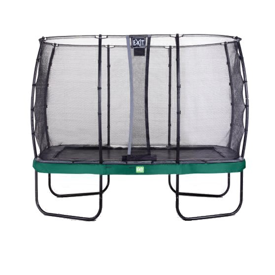 Trambulina Elegant Premium, EXIT, cu plasa de protectie, 244x427cm