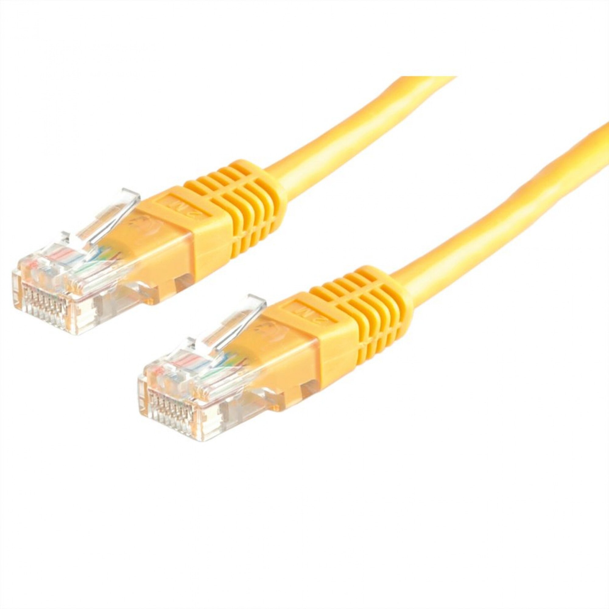 Cablu de retea RJ45 MYCON UTP Cat.6 2m Galben, CON1542