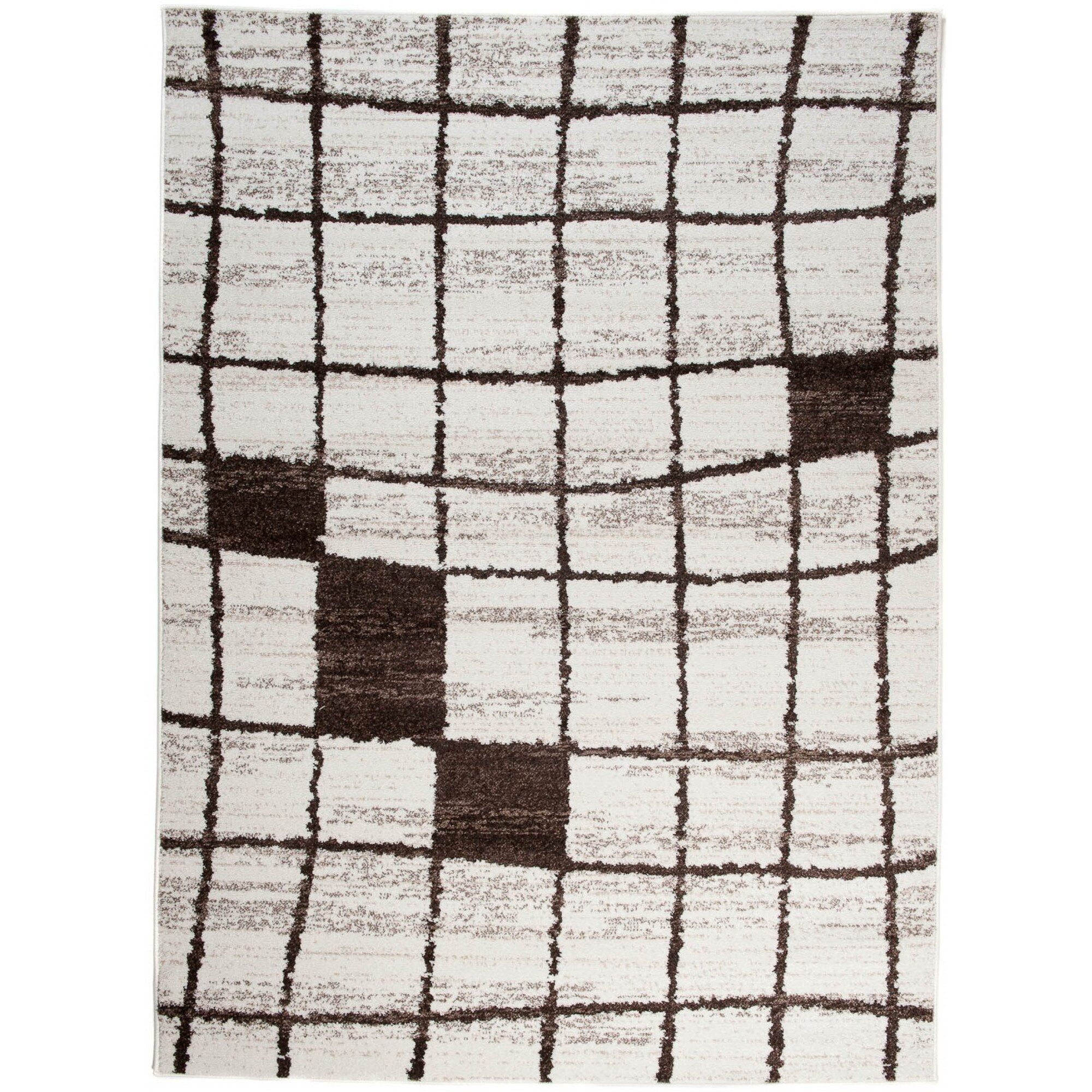 Covor Sari Runner Chemex H082A BRH alb 200x290