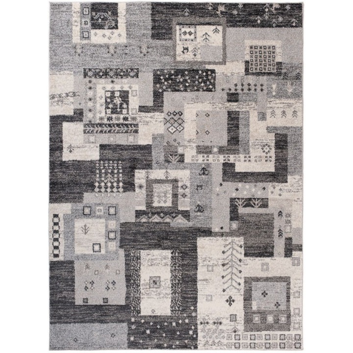 Chemex Szőnyeg K202A Fekete 80 x 150 cm