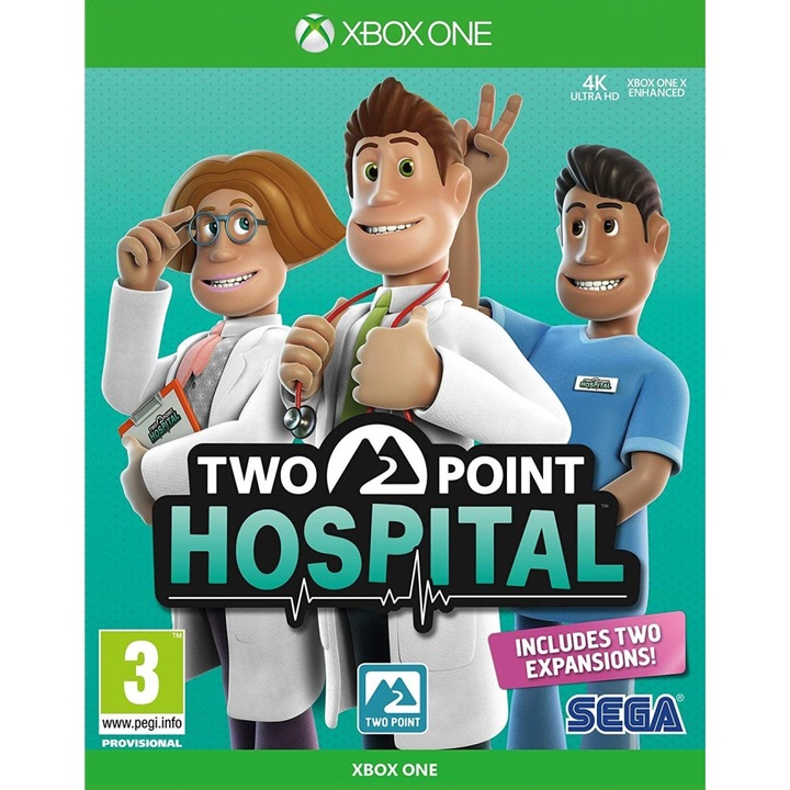 Two Point Hospital Xbox One játékszoftver