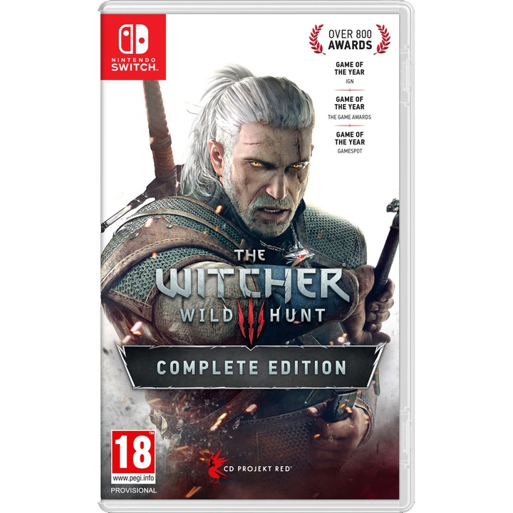 The Witcher 3 Wild Hunt Complete Edition játék Nintendo Switchre