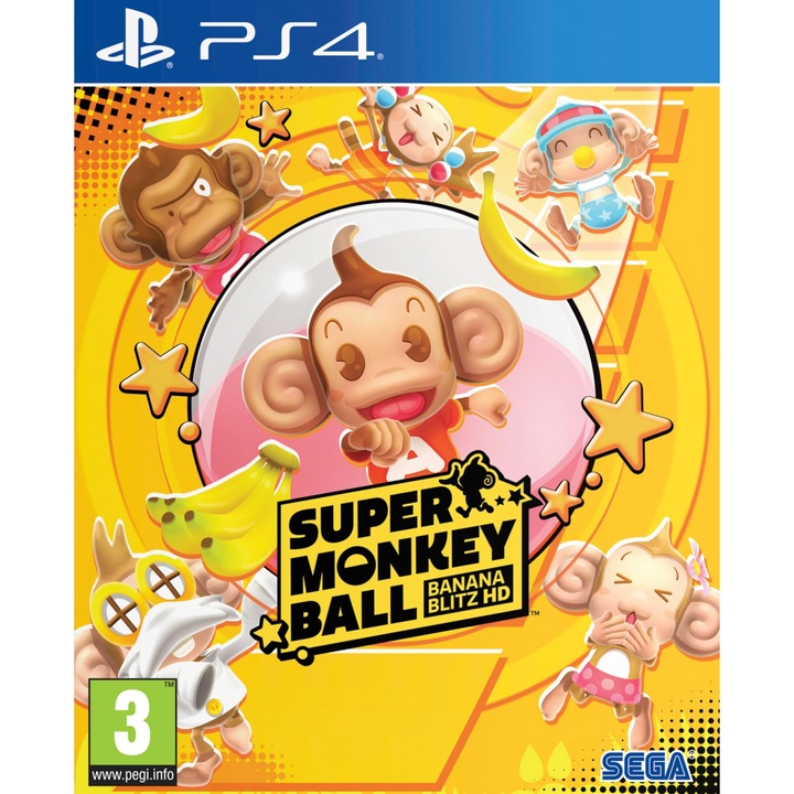 Игра SUPER MONKEY BALL BANANA BLITZ за PlayStation 4