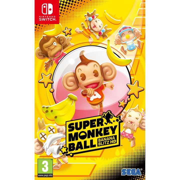 Игра SUPER MONKEY BALL BANANA BLITZ за Nintendo Switch