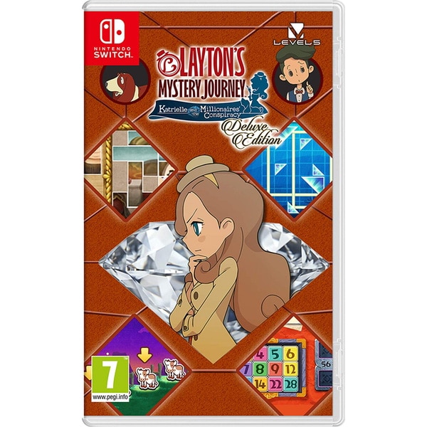 Joc LAYTONS MYSTERY JOURNEY KATRIELLE AND THE MILLIONAIRES CONSPIRACY DELUXE EDITION pentru Nintendo Switch