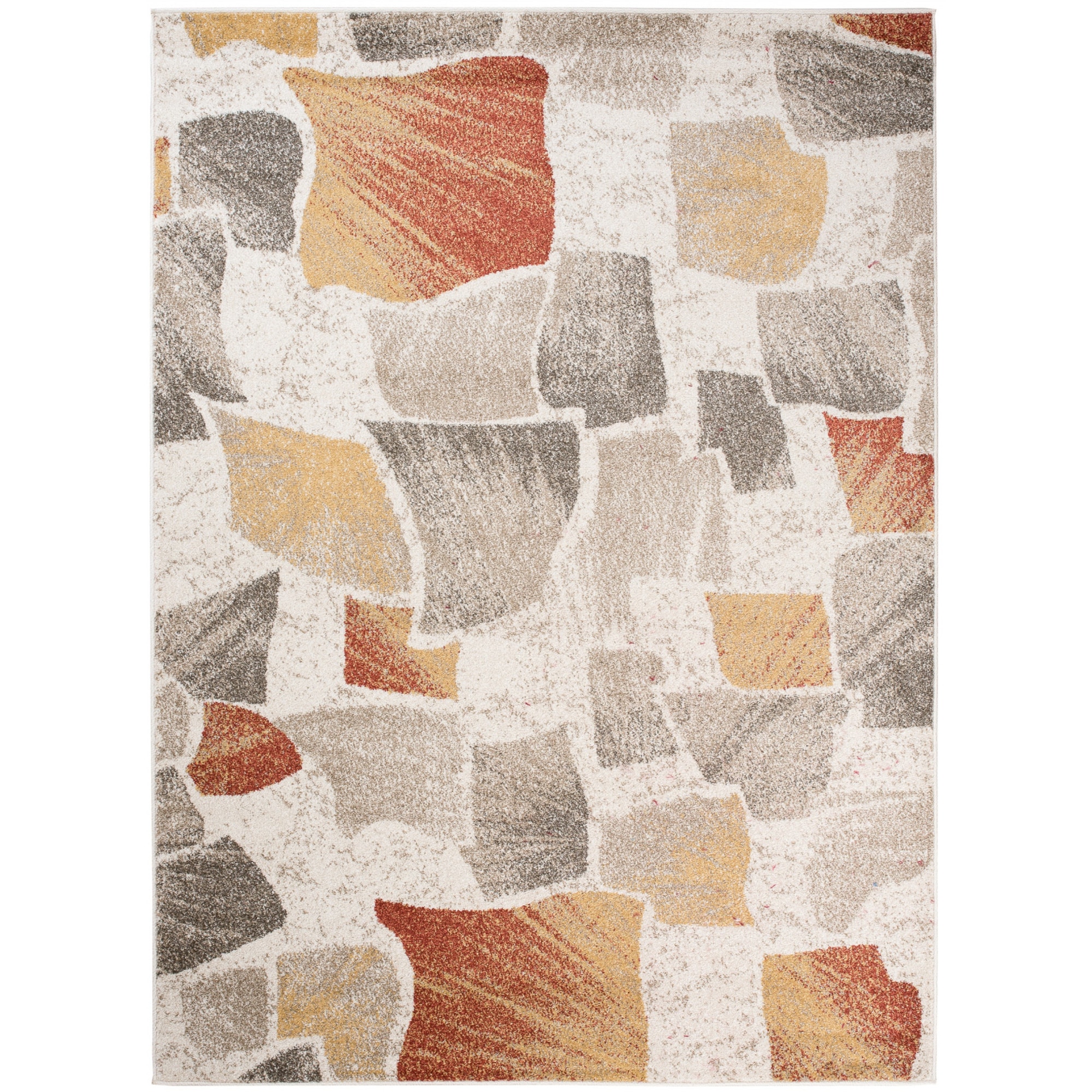 Covor Jawa Modern Abstract Chemex E316A BQZ cremos 80x150