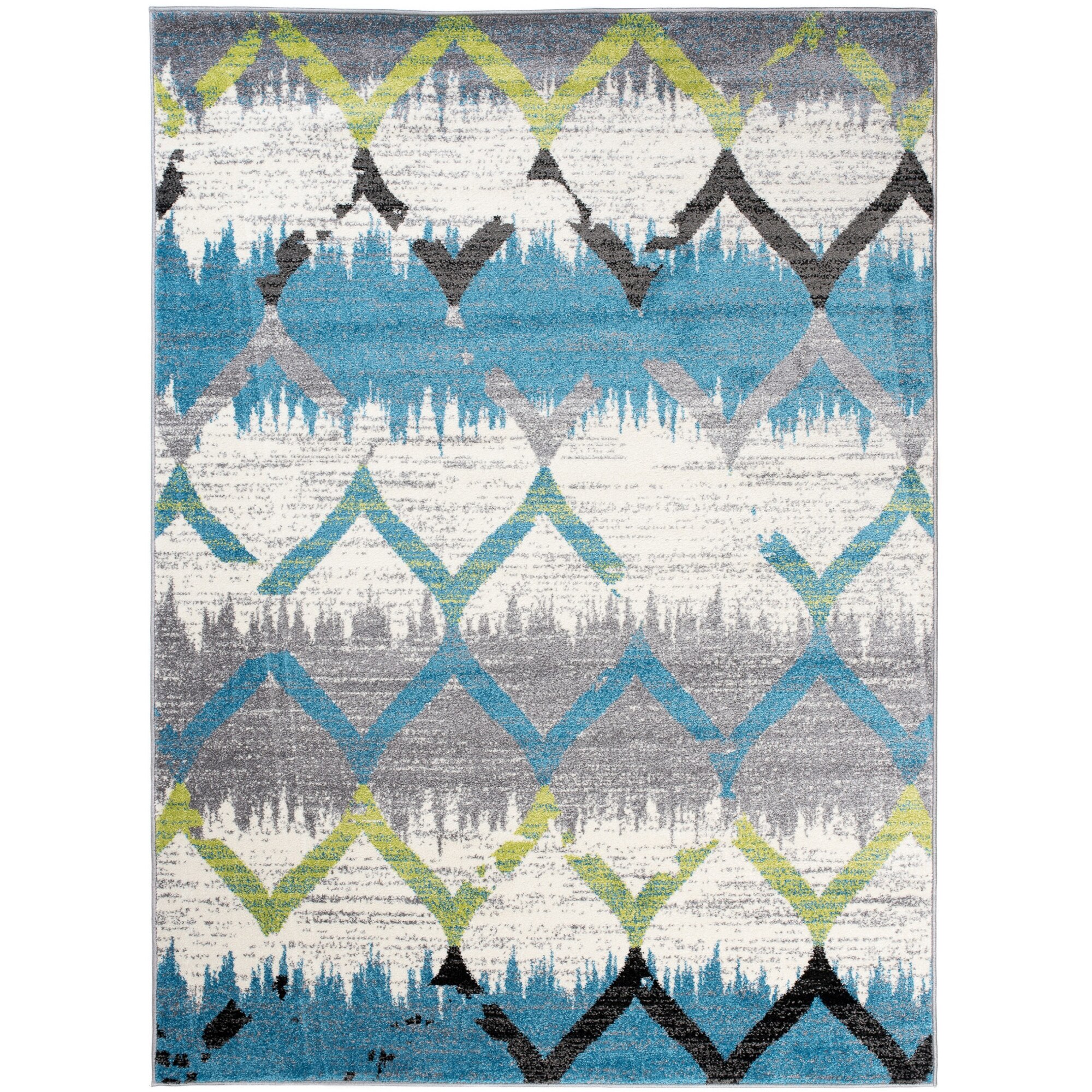 Covor Jawa Modern Abstract Chemex E321F O2X alb 140x190