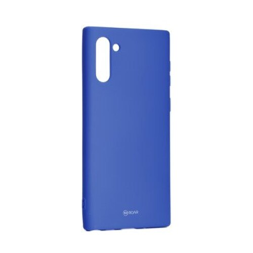 Husa TPU Silicon Mat Roar Samsung Galaxy Note 10, Albastru