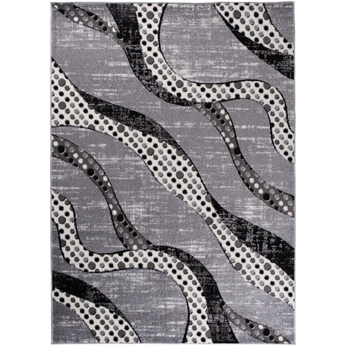 Covor Jawa Modern Abstract Chemex H094A gri 80x150