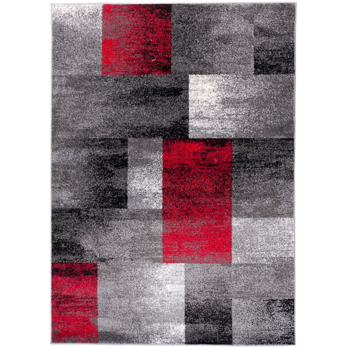 Covor Jawa Modern Abstract Chemex J390A ANTHRATICE negru 140x190