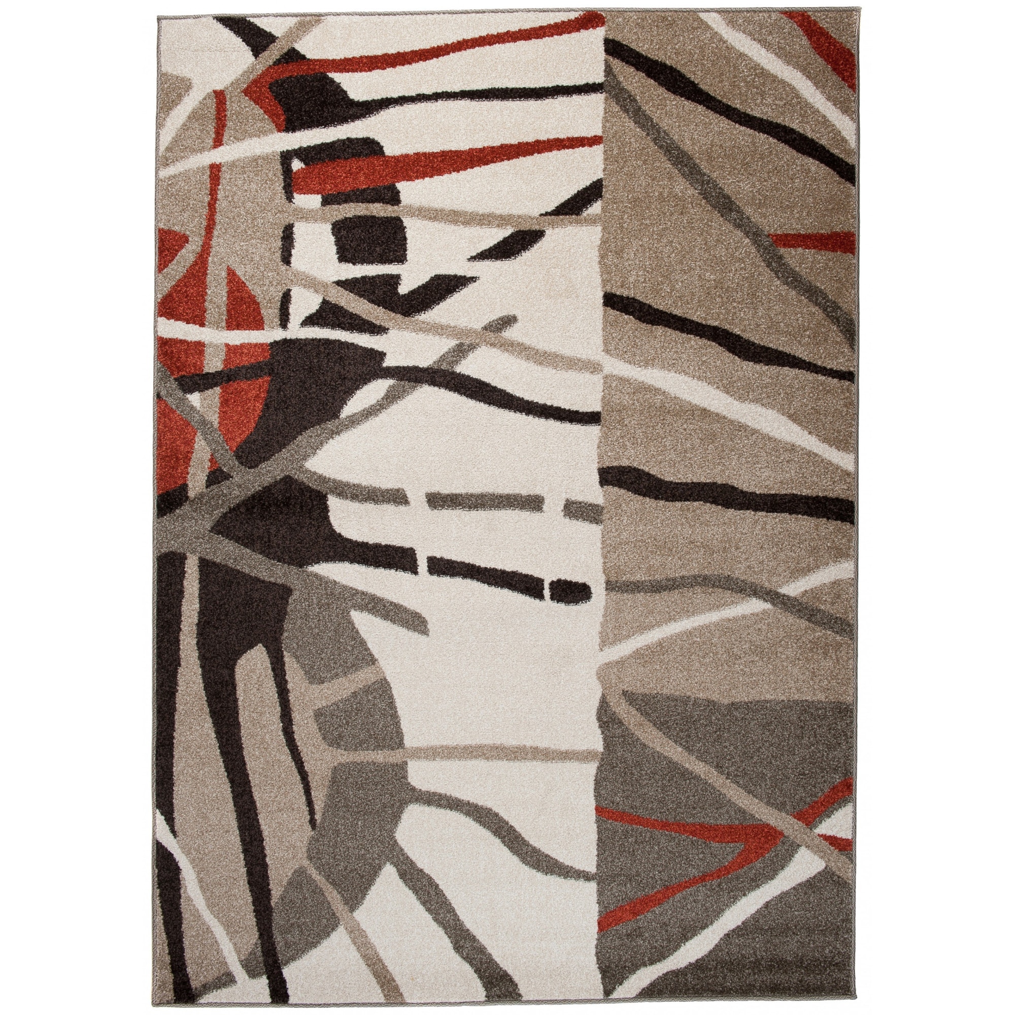 Covor Jawa Modern Abstract Chemex L313A BQZ bej 120x170