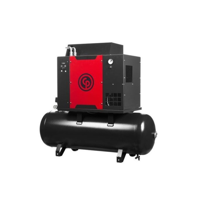 Compresor aer cu surub si uscator 500L
