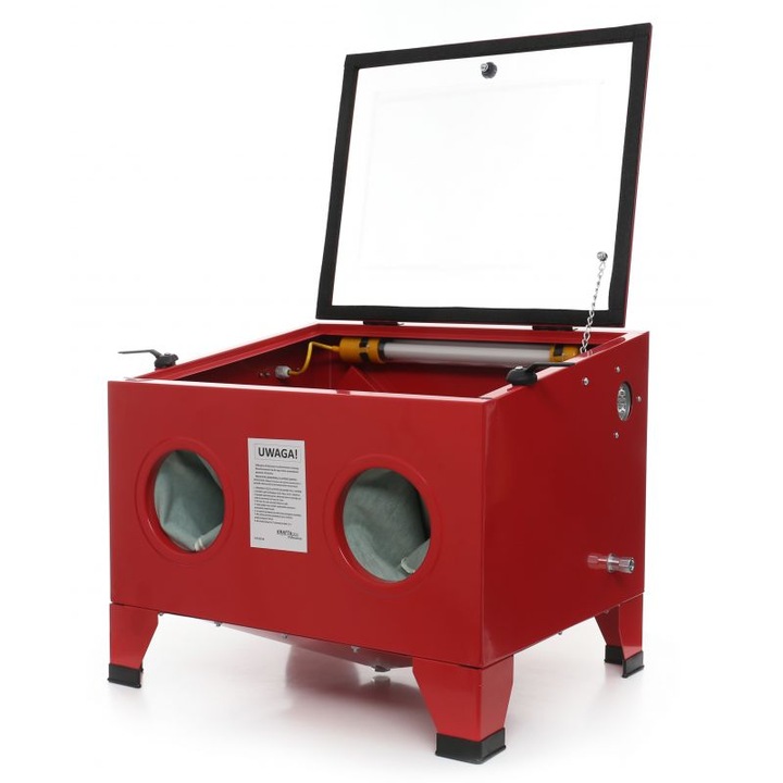 Cabina de sablat cu capacitatea de 150 litri