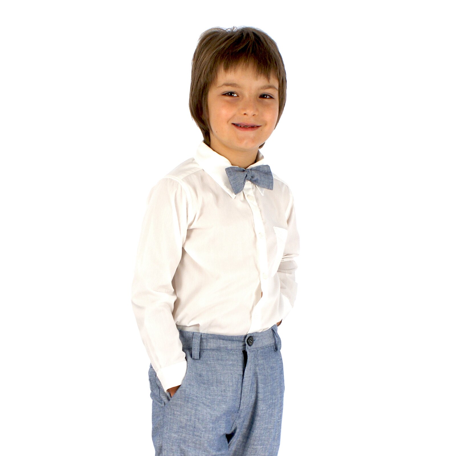 Camasa Victor alba, croi clasic