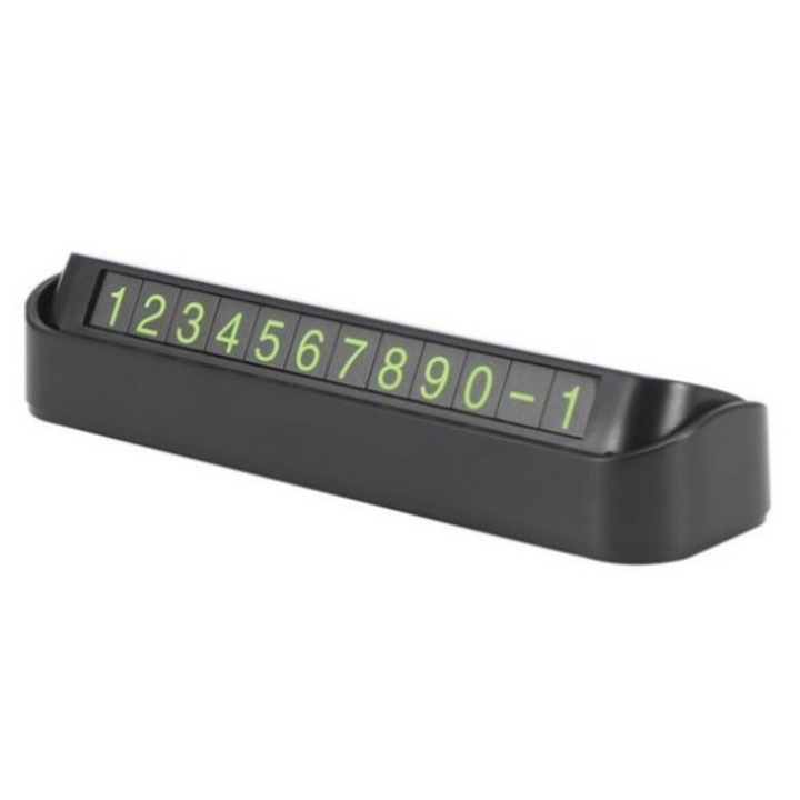 Suport Auto, SoleilWorld, cu afisaj detalii contact