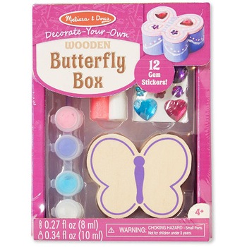 Set Melissa & Doug de Creatie Cutiuta Fluture Set Melissa & Doug de Creatie Cutiuta Fluture