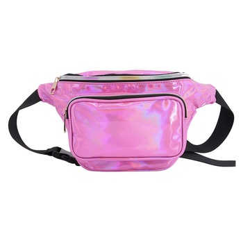 Borseta moderna Shiny compartimentata cu 3 buzunare exterioare cu fermoar, Roz, BBL1035 Borseta moderna Shiny compartimentata cu 3 buzunare exterioare cu fermoar, Roz, BBL1035