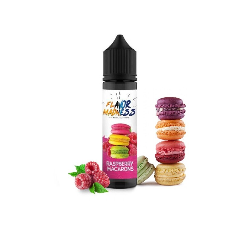 Lichid Flavor Madness - Raspberry Macarons ,50ml ,0mg