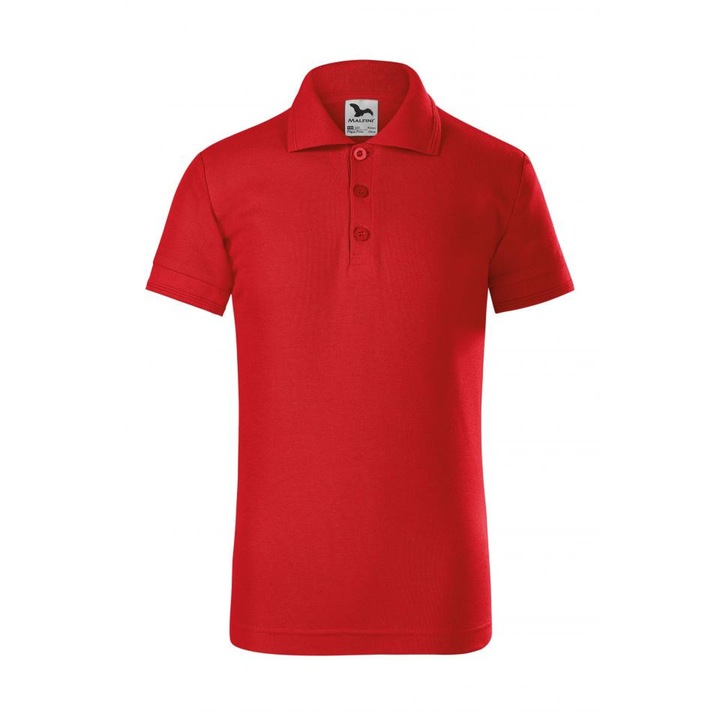 Tricou polo pentru copii Pique Polo, Rosu