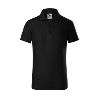 Tricou polo pentru copii Pique Polo, Negru Tricou polo pentru copii Pique Polo, Negru